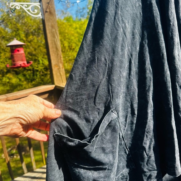 Jess and Jane open front cardigan Sz XL 100% cotton 2 pockets - Picture 5 of 5